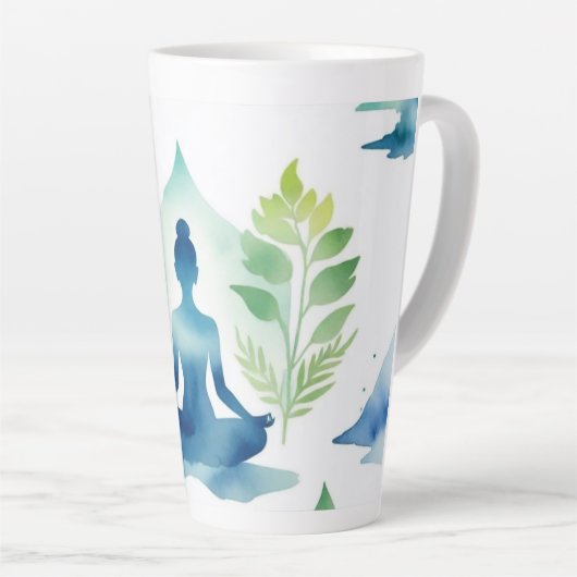 禅酒 カフェラテマグ (右アングル)