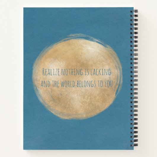 禅雑誌 ノートブック (裏面)