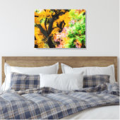 禅鮮やか園 キャンバスプリント (インサイチュ (寝室))