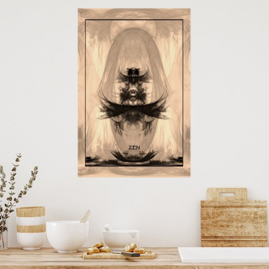 禅02 ポスター (キッチン)