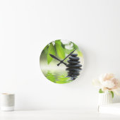 禅 ラウンド壁時計 (ホーム)