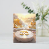 禅 - 仏教 - オム ポストカード (スタンド正面)