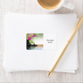 禅，平和，ピンクの蘭，美しい，スパ，癒し，ヨガ，c ラベル (インサイチュ)