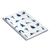 禅&瞑想スパイラルジャーナルのヨガの位置づけ ノートブック (右側)