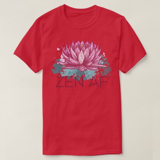 禅AF III瞑想おもしろい法 Tシャツ (デザイン正面)