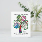 福チャーム葉書 ポストカード (スタンド正面)