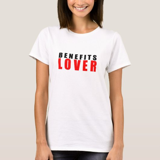 福利厚生の恋人 Tシャツ (正面)