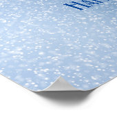 福報は新年のポスターを願う ポスター (角)