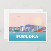 福岡ジャパンパステルトラベル ポストカード (正面/裏面)