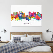 福岡ジャパン・スカイライン キャンバスプリント (インサイチュ (寝室))