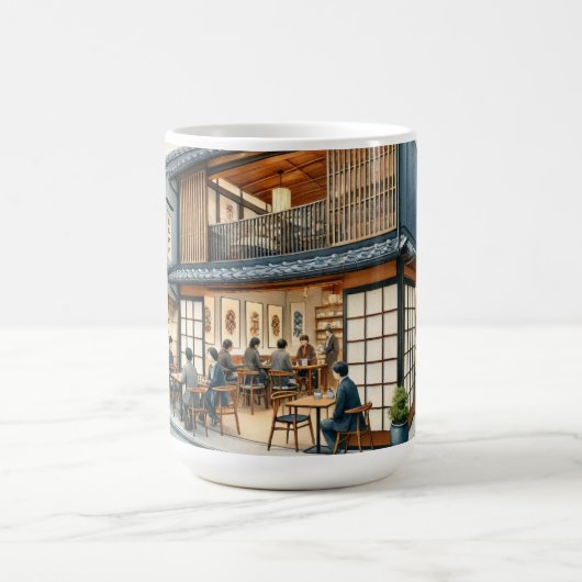 福岡県カフェ コーヒーマグカップ (中央)