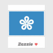 福岡県国旗 シール (シート)