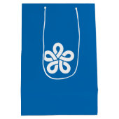 福岡県国旗 ミディアムペーパーバッグ (裏面)