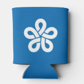 福岡県国旗 缶クーラー (裏面)