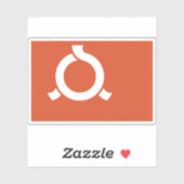 福島県国旗 シール (シート)