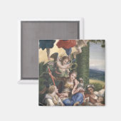 福徳の寓話， c.1529-30 マグネット (正面/裏面)