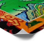 福慧度母Wisdom n Wealth Taraポスター ポスター (角)