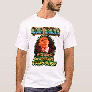 福祉の仕事のより堅い何百万はあなたによって決まります! Tシャツ