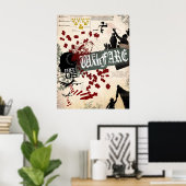 福祉の戦争 ポスター (ホームオフィス)