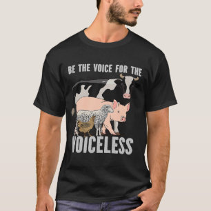 福祉は無声なビーガンの声である Tシャツ