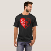 福祉労働者LCSW社会労働者コミュニティ労働者 Tシャツ (正面フル)