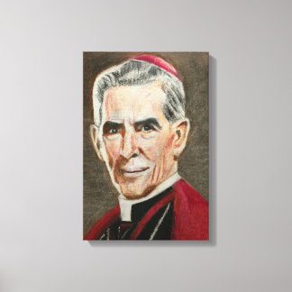 福者フルトン・J・シーン肖像画 キャンバスプリント