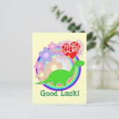 福花恐竜絵はがき ポストカード (スタンド正面)