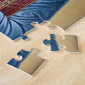 福音のアイコンを持つイエス・キリスト ジグソーパズル (側面)