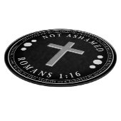 福音のキリスト教の聖句を恥じない カッティングボード (角)