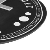 福音のキリスト教の聖句を恥じない カッティングボード (角)