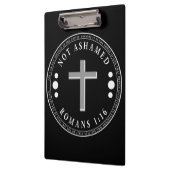 福音のキリスト教の聖句を恥じない クリップボード (左)