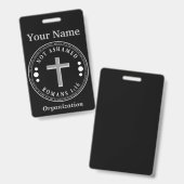 福音のキリスト教の聖句を恥じない バッジ (表裏)