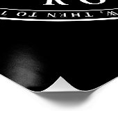 福音のキリスト教の聖句を恥じない ポスター (コーナー)