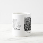 福音の伝道のマグ コーヒーマグカップ (中央)