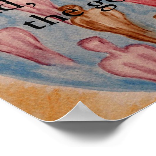 福音を説教する ポスター (角)