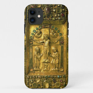福音カバー、Ottonian、ドイツ、11世紀(gol iPhone 11 ケース