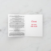 福音クリスマスカード シーズンカード (内部)