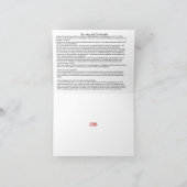 福音メッセージ付きイースターカード シーズンカード (内部)