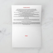 福音メッセージ付きクリスチャンカード シーズンカード (内部)