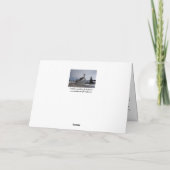 福音メッセージ付きクリスチャンクリスマスカード シーズンカード (裏面)