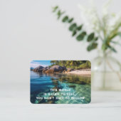 福音伝道主義の救いのポケットの形見を呼び込む 名刺 (スタンド正面)