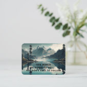 福音伝道主義の救いのポケットの形見を呼び込む 名刺 (スタンド正面)