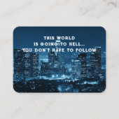 福音伝道主義の救いのポケットの形見を呼び込む 名刺 (正面)