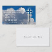 福音伝道的キリスト教の名刺 名刺 (正面/裏面)