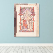 福音書の伝道者ヨハネ キャンバスプリント (インサイチュ (ウッドフロア))