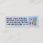 福音書カード スキニー名刺 (裏面)