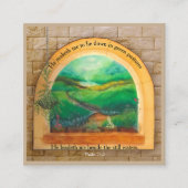 福音書カード スクエア名刺 (正面)