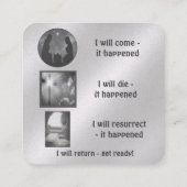 福音書カード スクエア名刺 (裏面)