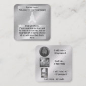 福音書カード スクエア名刺 (正面/裏面)