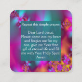 福音書カード スクエア名刺 (裏面)